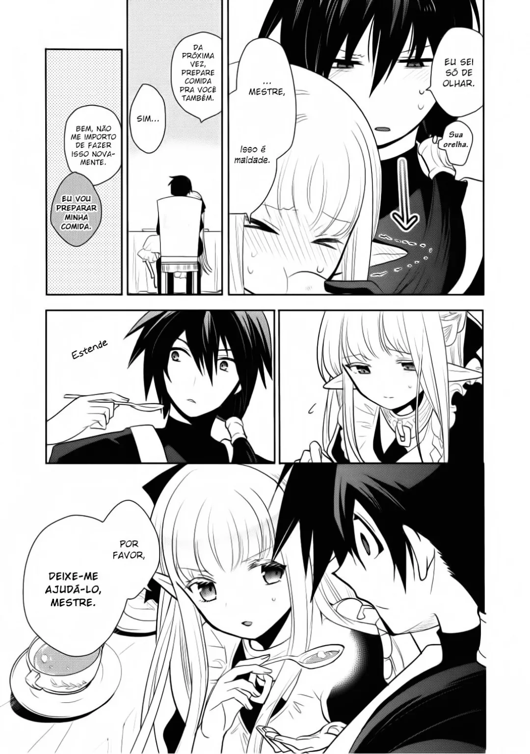 O Mago Malvado e a Elfa Escrava: Um Amor Implacável capitulo 5 pagina 12