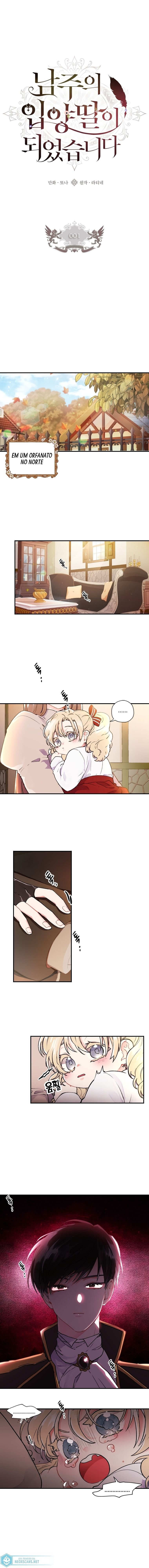 Eu me tornei a filha adotiva do protagonista capitulo 1 pagina 4