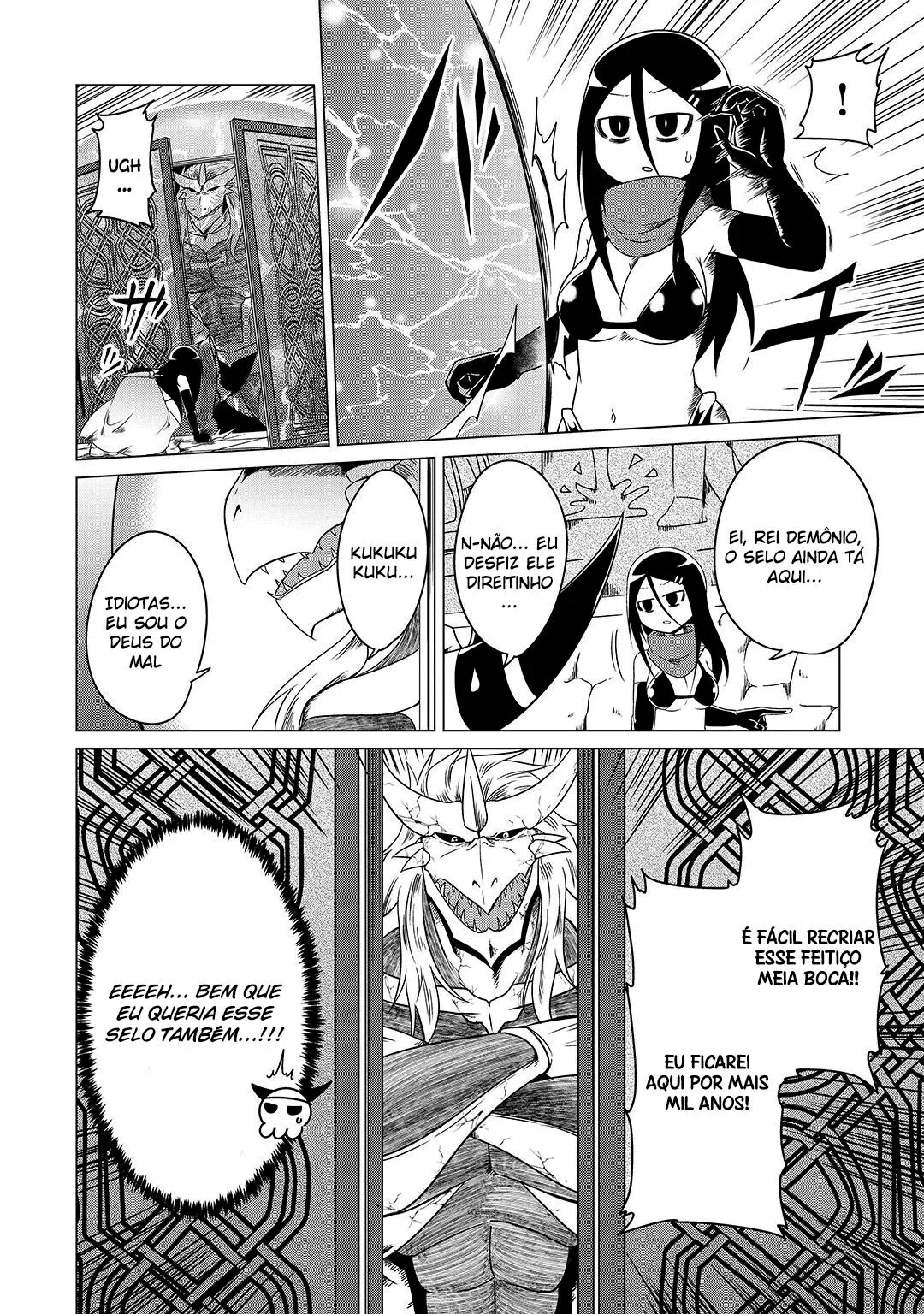 A HeroÃ­na Suicida e o DemÃ´nio Enredado! capitulo 8 pagina 14