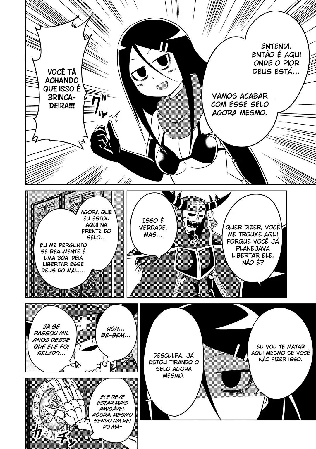 A HeroÃ­na Suicida e o DemÃ´nio Enredado! capitulo 8 pagina 6