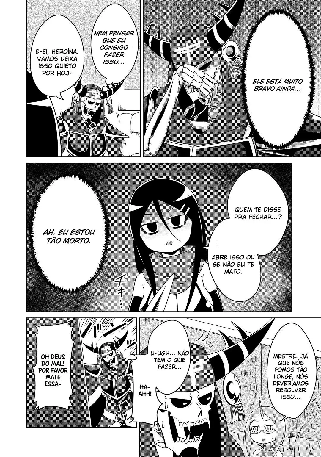 A HeroÃ­na Suicida e o DemÃ´nio Enredado! capitulo 8 pagina 8