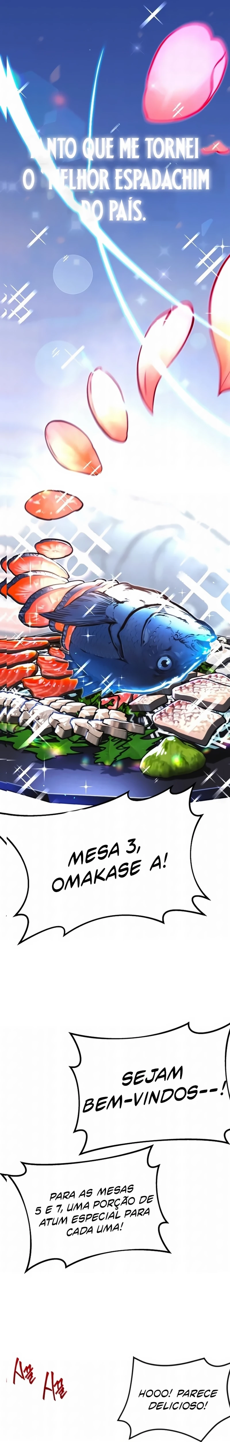Eu Dominei a Academia Com uma Ãšnica Faca de Sashimi capitulo 0 pagina 3