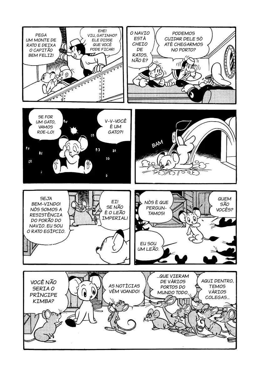 Kimba, o LeÃ£o Branco: Imperador da Selva capitulo 1 pagina 12