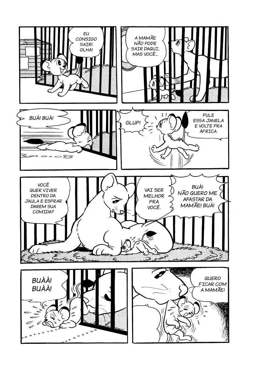 Kimba, o LeÃ£o Branco: Imperador da Selva capitulo 1 pagina 4