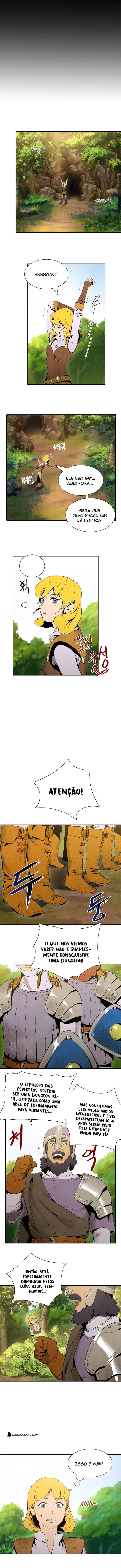 O soldado esqueleto não pôde proteger a masmorra capitulo 9 pagina 4