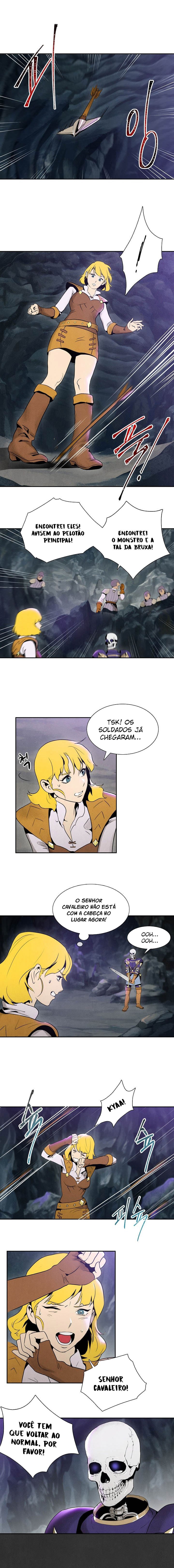 O soldado esqueleto não pôde proteger a masmorra capitulo 9 pagina 7