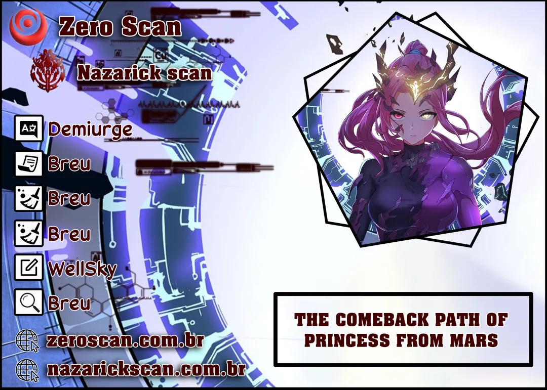 A Princesa de Marte: O Caminho de Volta ao Poder capitulo 0 pagina 1