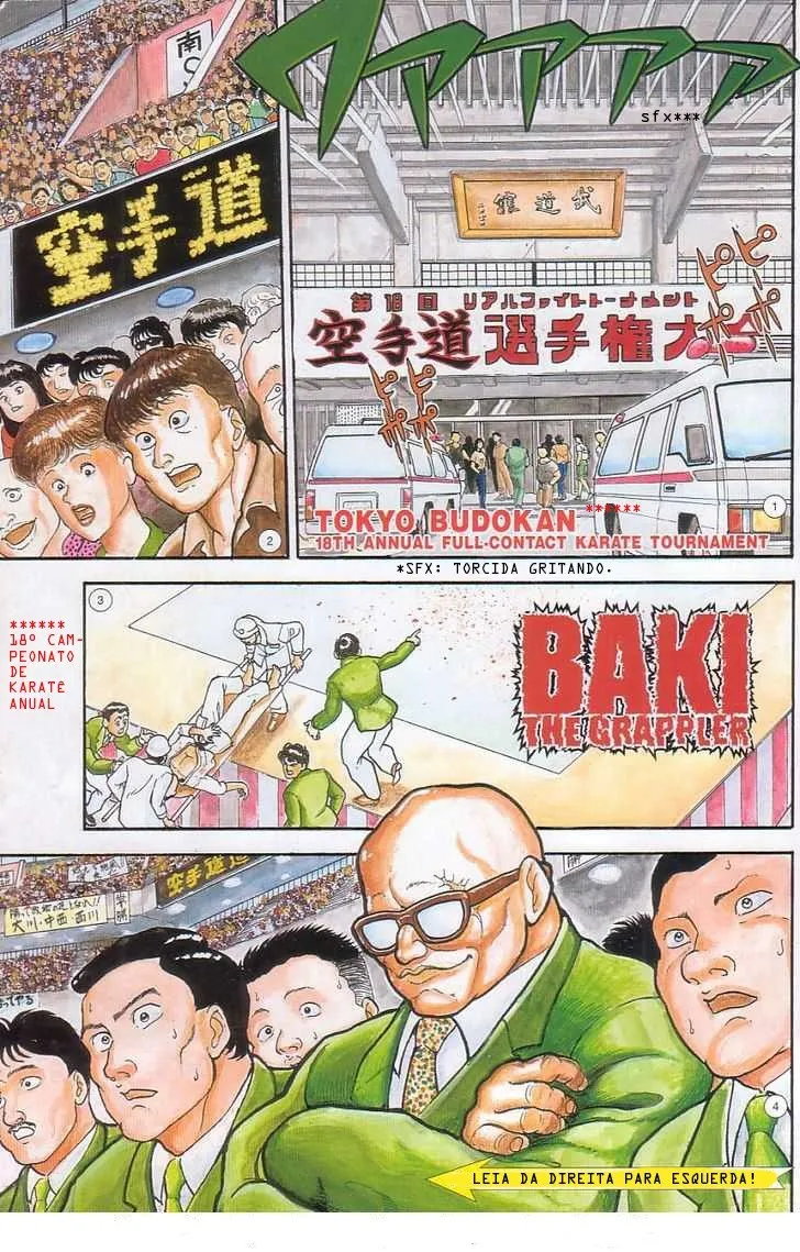Baki: O Grappler capitulo 1 pagina 3