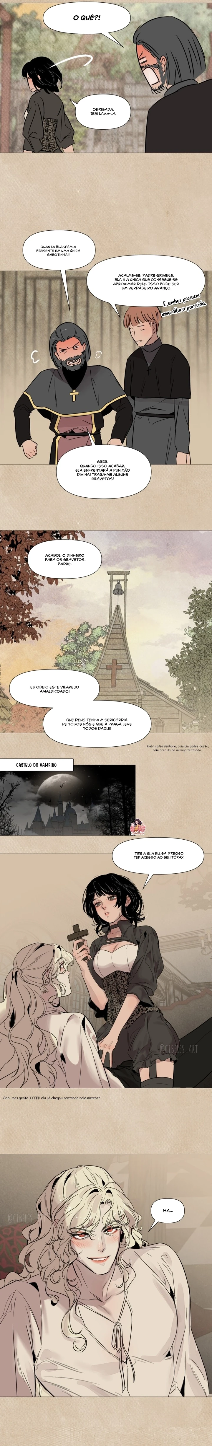 O Vampiro Encontrou A Caçadora capitulo 12 pagina 4