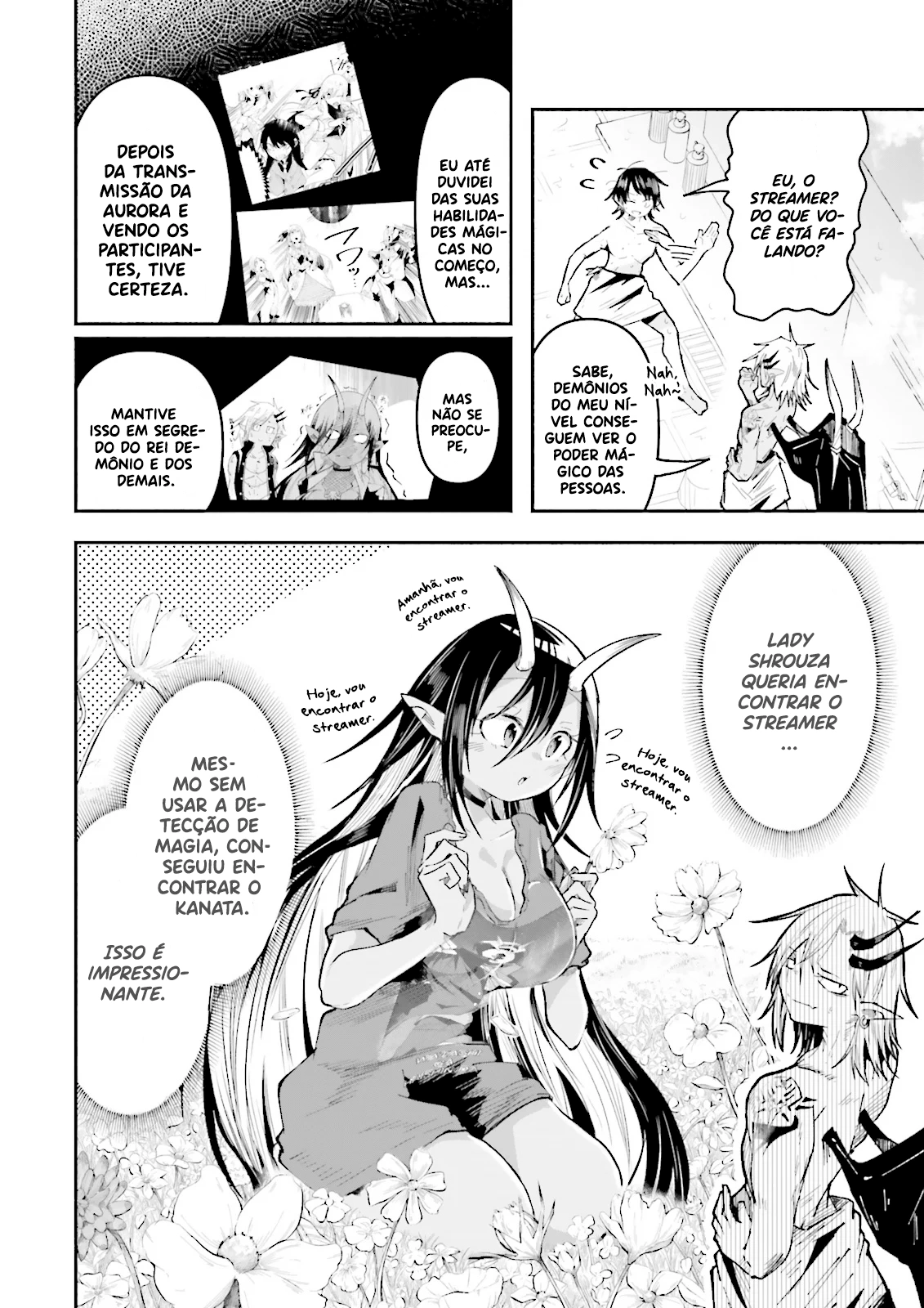 Isekai de Haishin Katsudou wo Shitara Tairyou no Yandere Shinja wo Umidashite Shimatta Ken capitulo 43 pagina 3