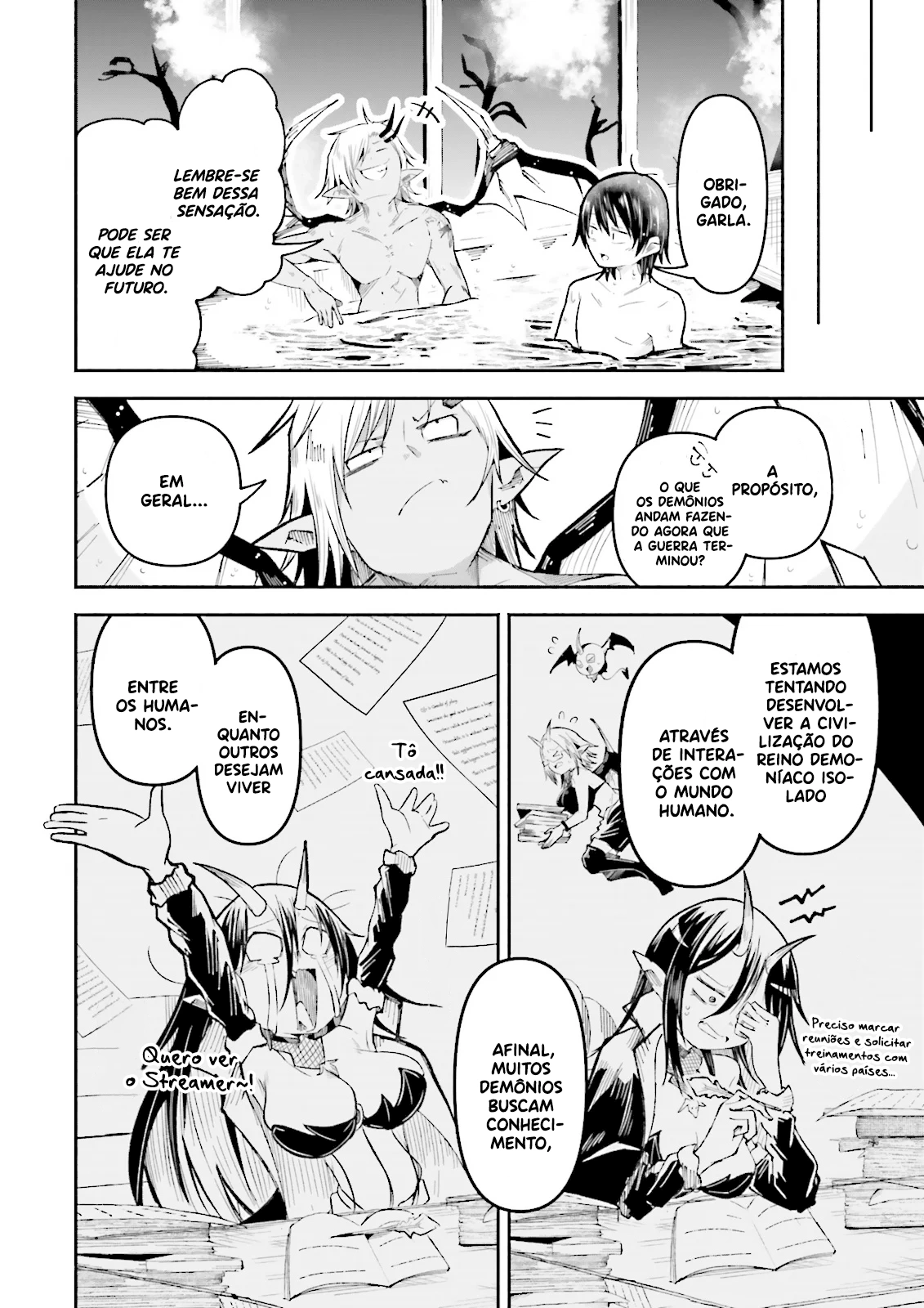 Isekai de Haishin Katsudou wo Shitara Tairyou no Yandere Shinja wo Umidashite Shimatta Ken capitulo 43 pagina 7