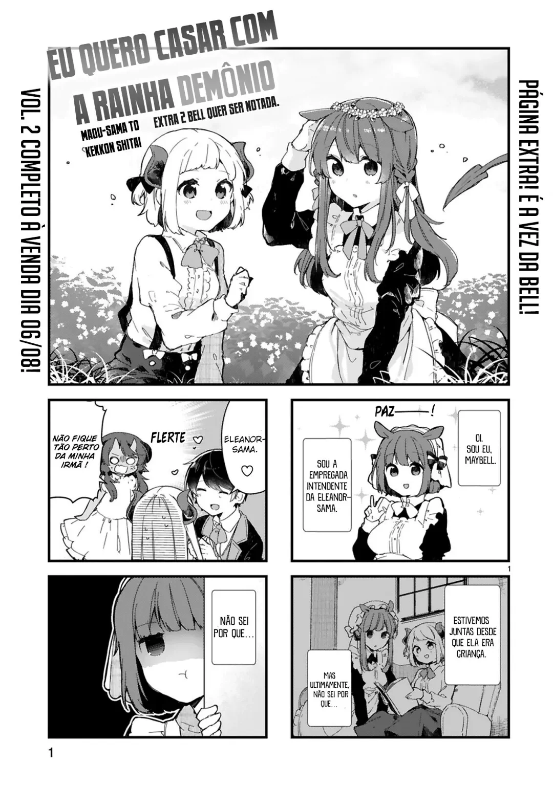 Quero me Casar com o Rei DemÃ´nio capitulo 12.5 pagina 3
