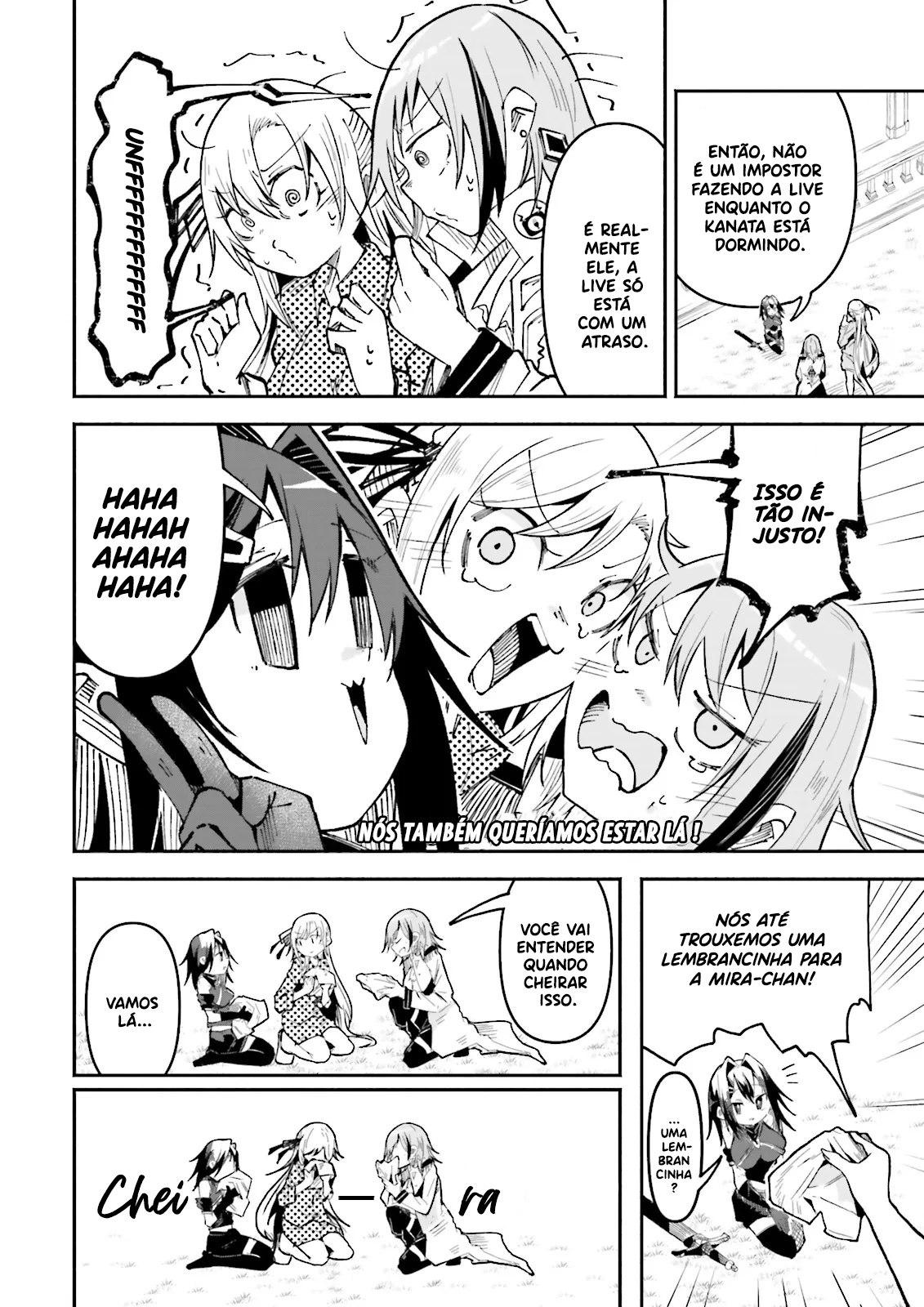 Isekai de Haishin Katsudou wo Shitara Tairyou no Yandere Shinja wo Umidashite Shimatta Ken capitulo 39 pagina 11