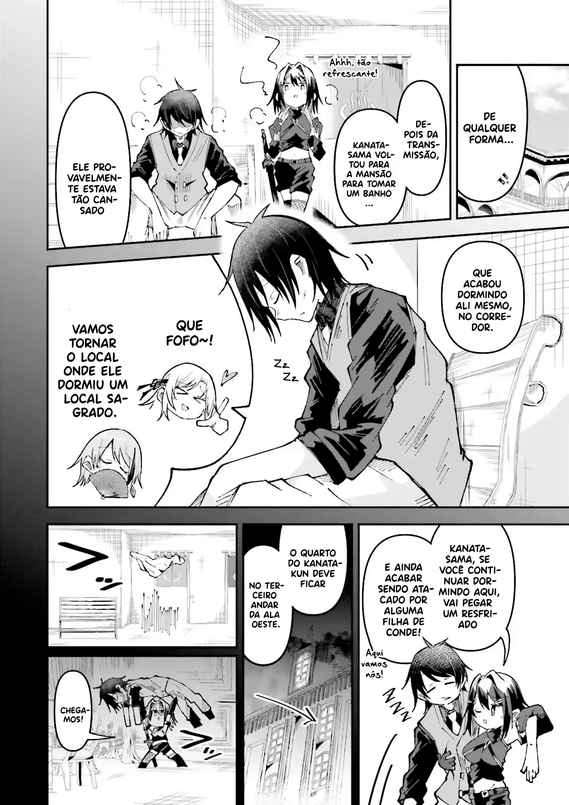 Isekai de Haishin Katsudou wo Shitara Tairyou no Yandere Shinja wo Umidashite Shimatta Ken capitulo 39 pagina 15
