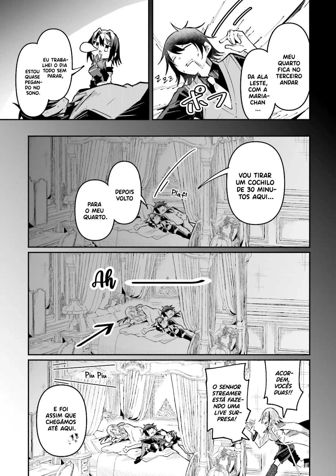 Isekai de Haishin Katsudou wo Shitara Tairyou no Yandere Shinja wo Umidashite Shimatta Ken capitulo 39 pagina 16