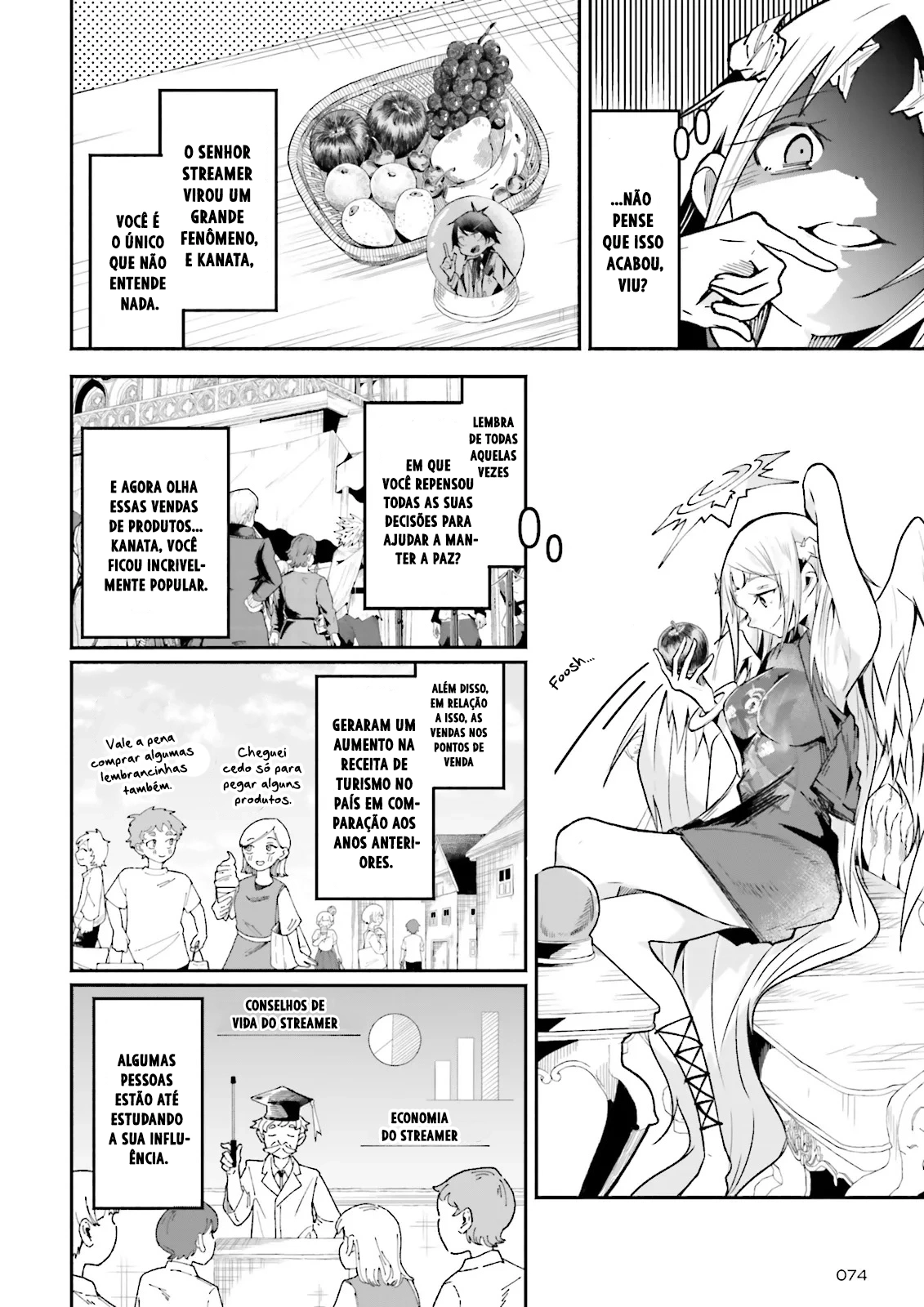 Isekai de Haishin Katsudou wo Shitara Tairyou no Yandere Shinja wo Umidashite Shimatta Ken capitulo 39 pagina 27