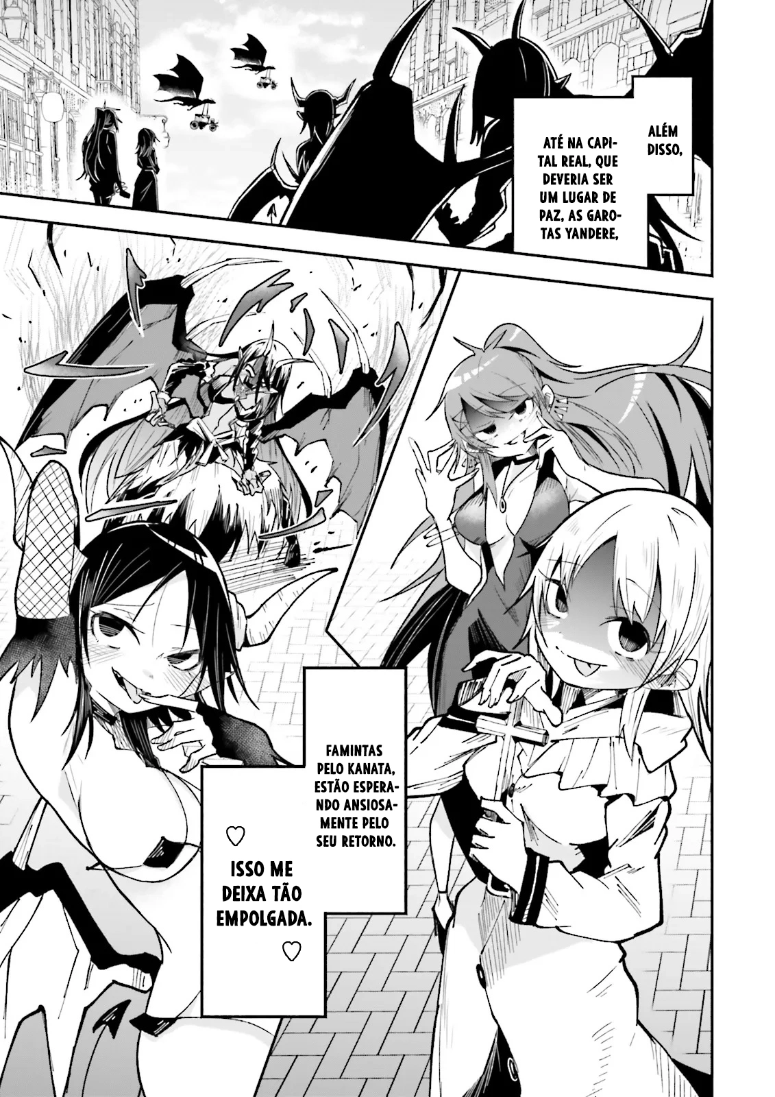 Isekai de Haishin Katsudou wo Shitara Tairyou no Yandere Shinja wo Umidashite Shimatta Ken capitulo 39 pagina 30