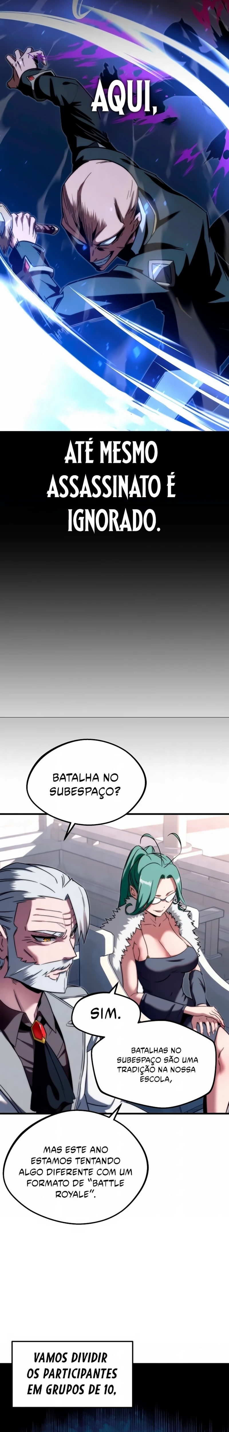 Eu Dominei a Academia Com uma Ãšnica Faca de Sashimi capitulo 2 pagina 2