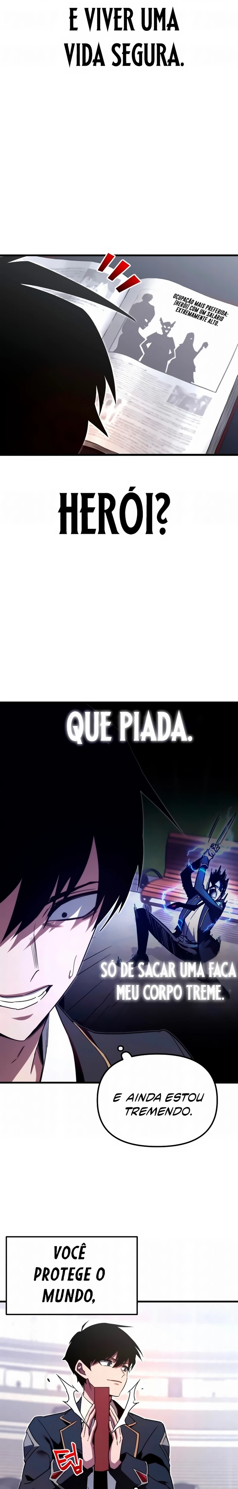 Eu Dominei a Academia Com uma Ãšnica Faca de Sashimi capitulo 2 pagina 8