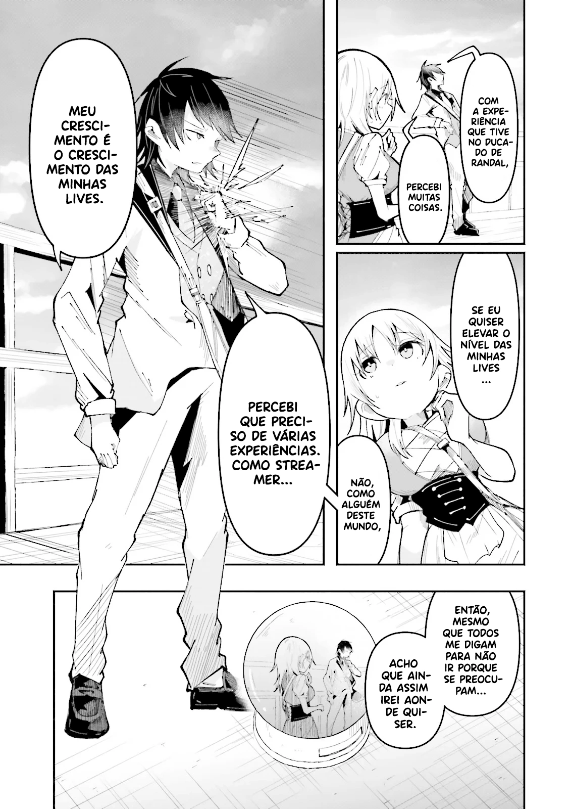 Isekai de Haishin Katsudou wo Shitara Tairyou no Yandere Shinja wo Umidashite Shimatta Ken capitulo 41 pagina 12