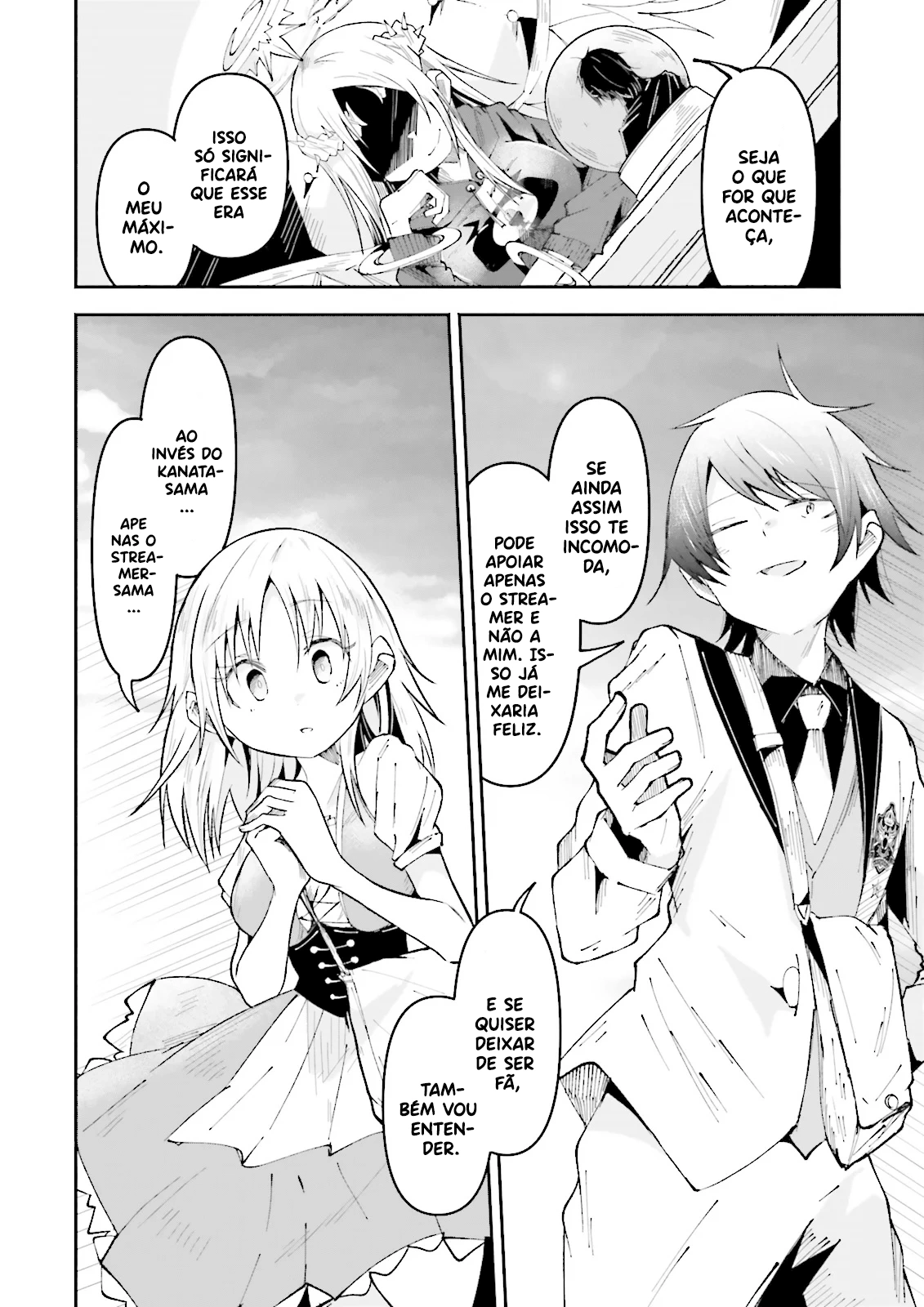 Isekai de Haishin Katsudou wo Shitara Tairyou no Yandere Shinja wo Umidashite Shimatta Ken capitulo 41 pagina 13