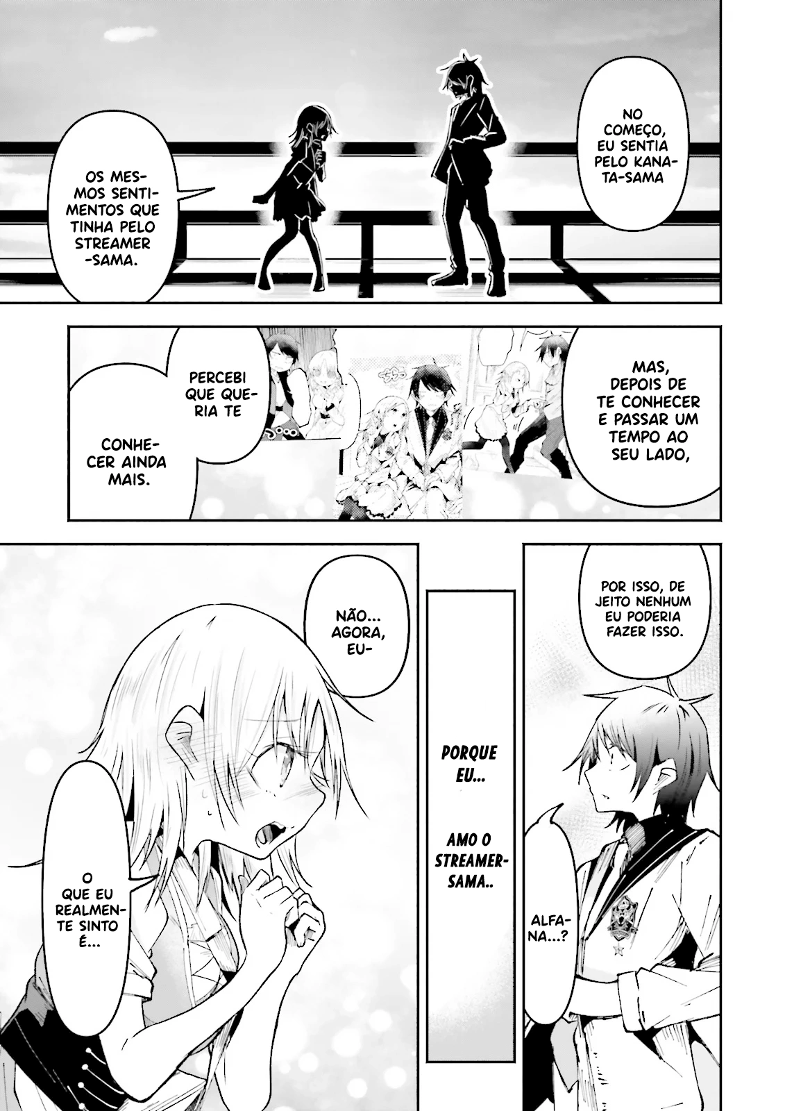 Isekai de Haishin Katsudou wo Shitara Tairyou no Yandere Shinja wo Umidashite Shimatta Ken capitulo 41 pagina 14