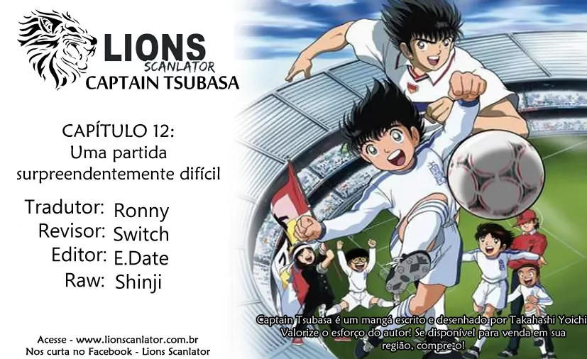 CapitÃ£o Tsubasa capitulo 12 pagina 1