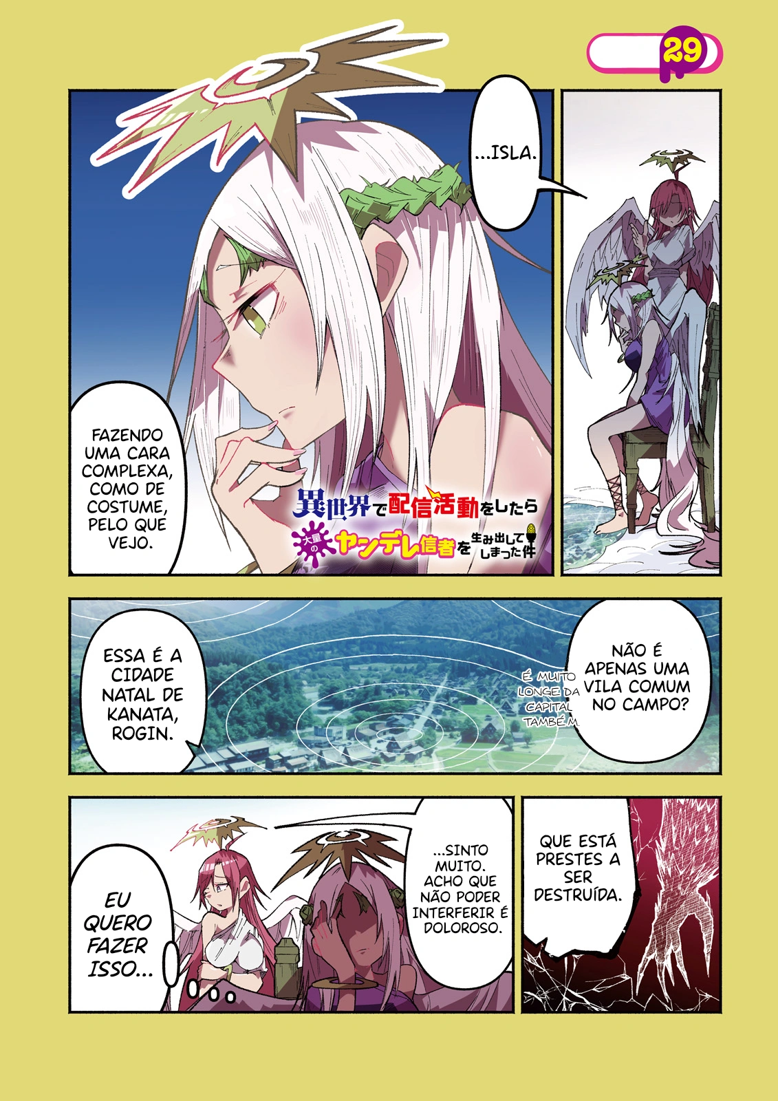 Isekai de Haishin Katsudou wo Shitara Tairyou no Yandere Shinja wo Umidashite Shimatta Ken capitulo 29 pagina 2
