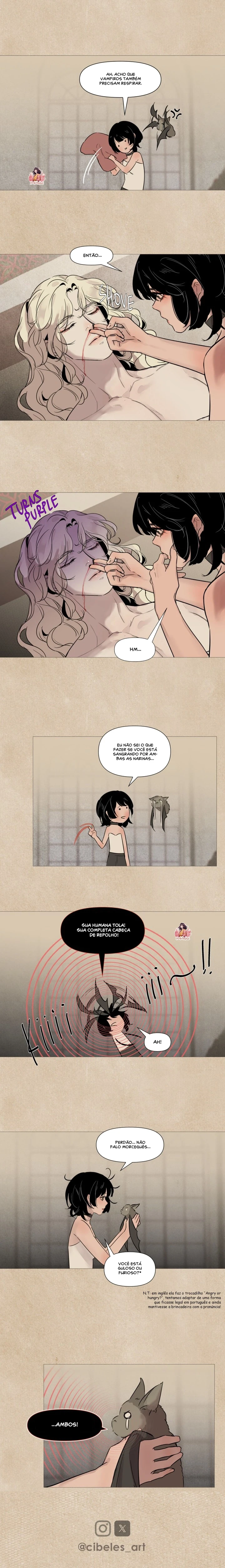 O Vampiro Encontrou A Caçadora capitulo 16 pagina 4