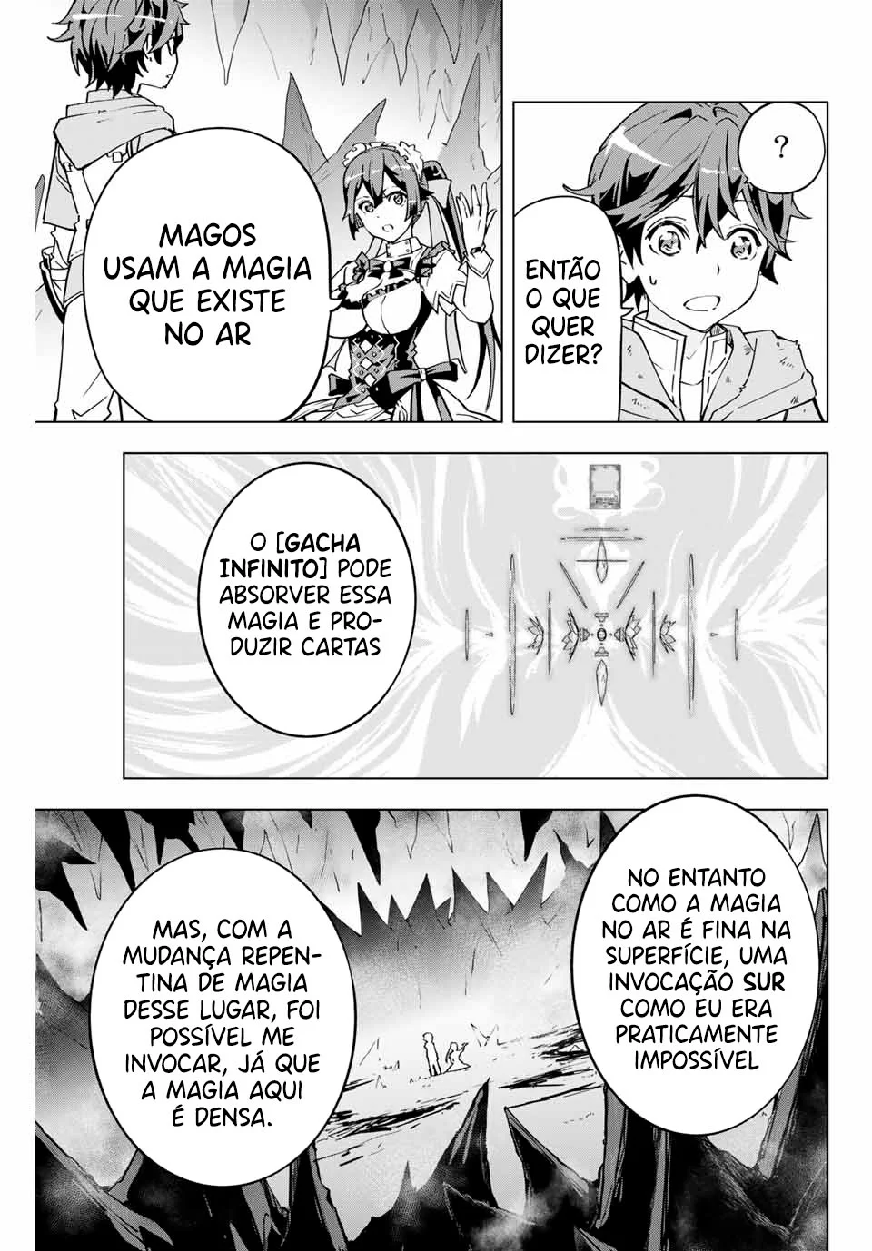 Meu Presente de Nível 9999 de Gacha Ilimitado capitulo 2 pagina 12