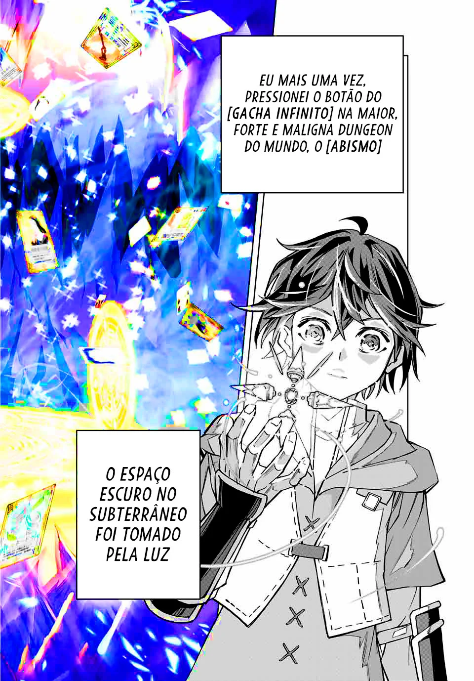 Meu Presente de Nível 9999 de Gacha Ilimitado capitulo 2 pagina 21