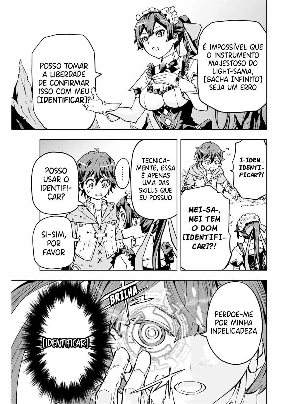 Meu Presente de Nível 9999 de Gacha Ilimitado capitulo 2 pagina 10