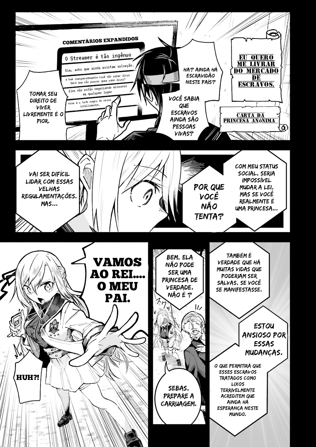 Isekai de Haishin Katsudou wo Shitara Tairyou no Yandere Shinja wo Umidashite Shimatta Ken capitulo 2 pagina 12