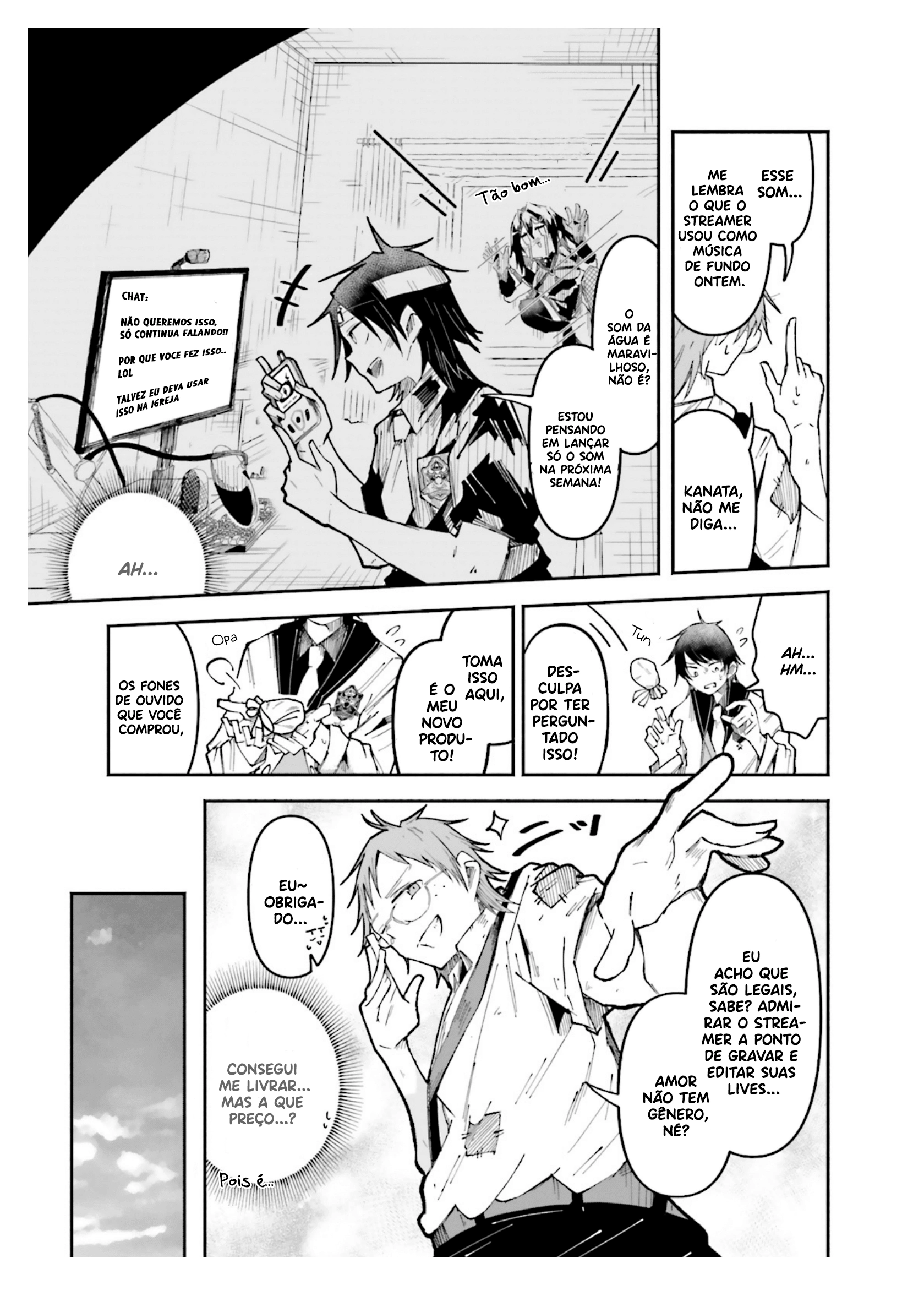 Isekai de Haishin Katsudou wo Shitara Tairyou no Yandere Shinja wo Umidashite Shimatta Ken capitulo 32 pagina 8
