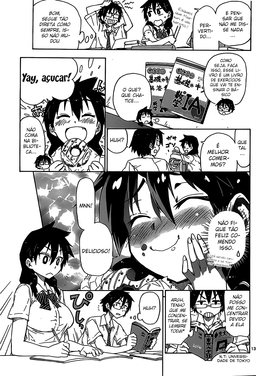 Megumi e a TentaÃ§Ã£o dos Estudos! capitulo 1 pagina 14
