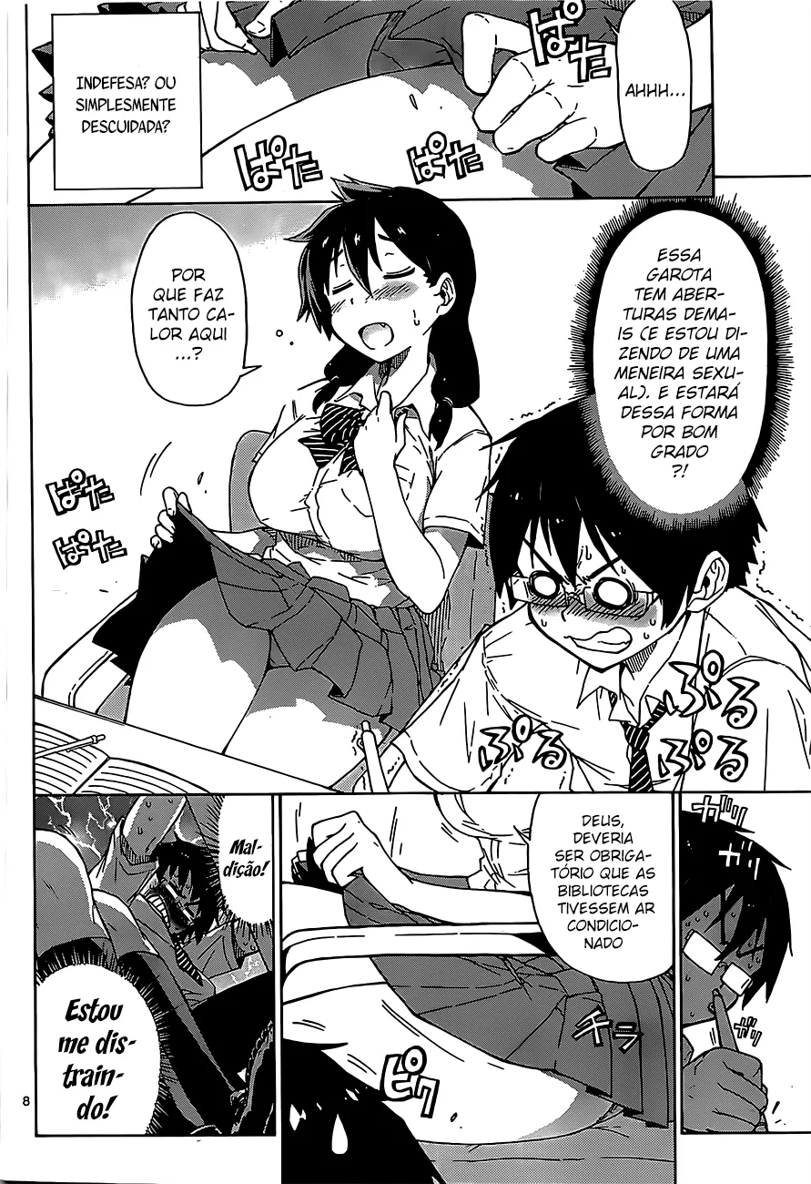 Megumi e a TentaÃ§Ã£o dos Estudos! capitulo 1 pagina 9