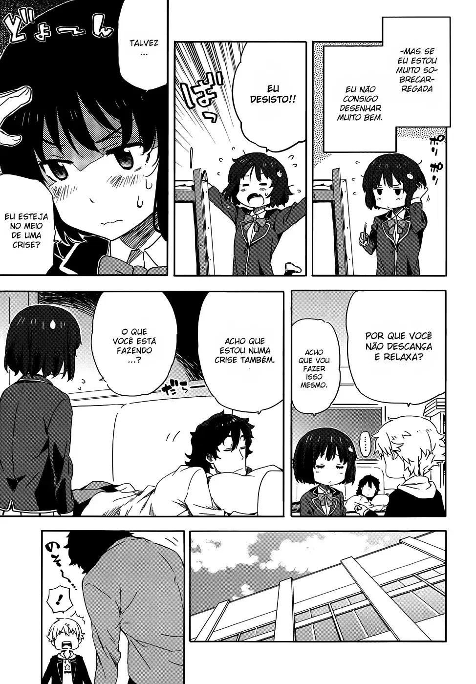 Problemas no Clube de Arte! capitulo 1 pagina 13
