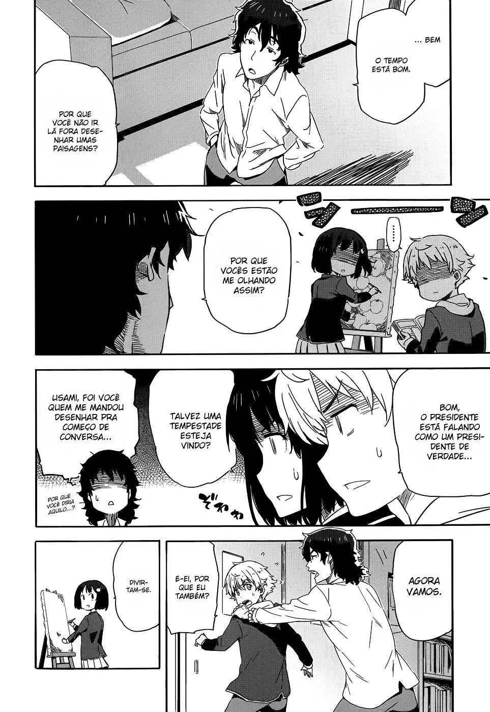 Problemas no Clube de Arte! capitulo 1 pagina 16