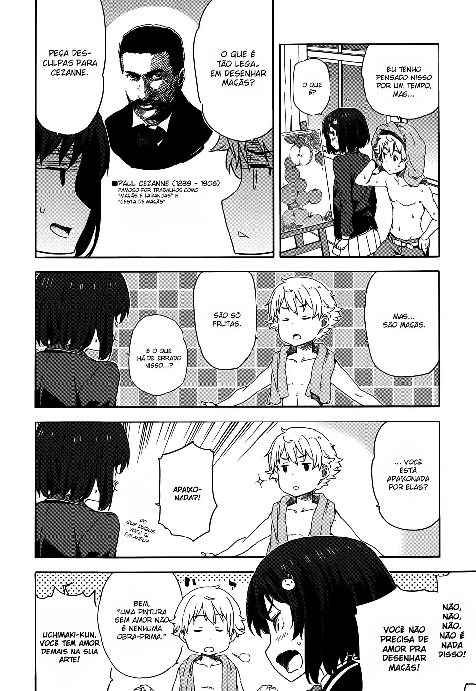 Problemas no Clube de Arte! capitulo 1 pagina 18