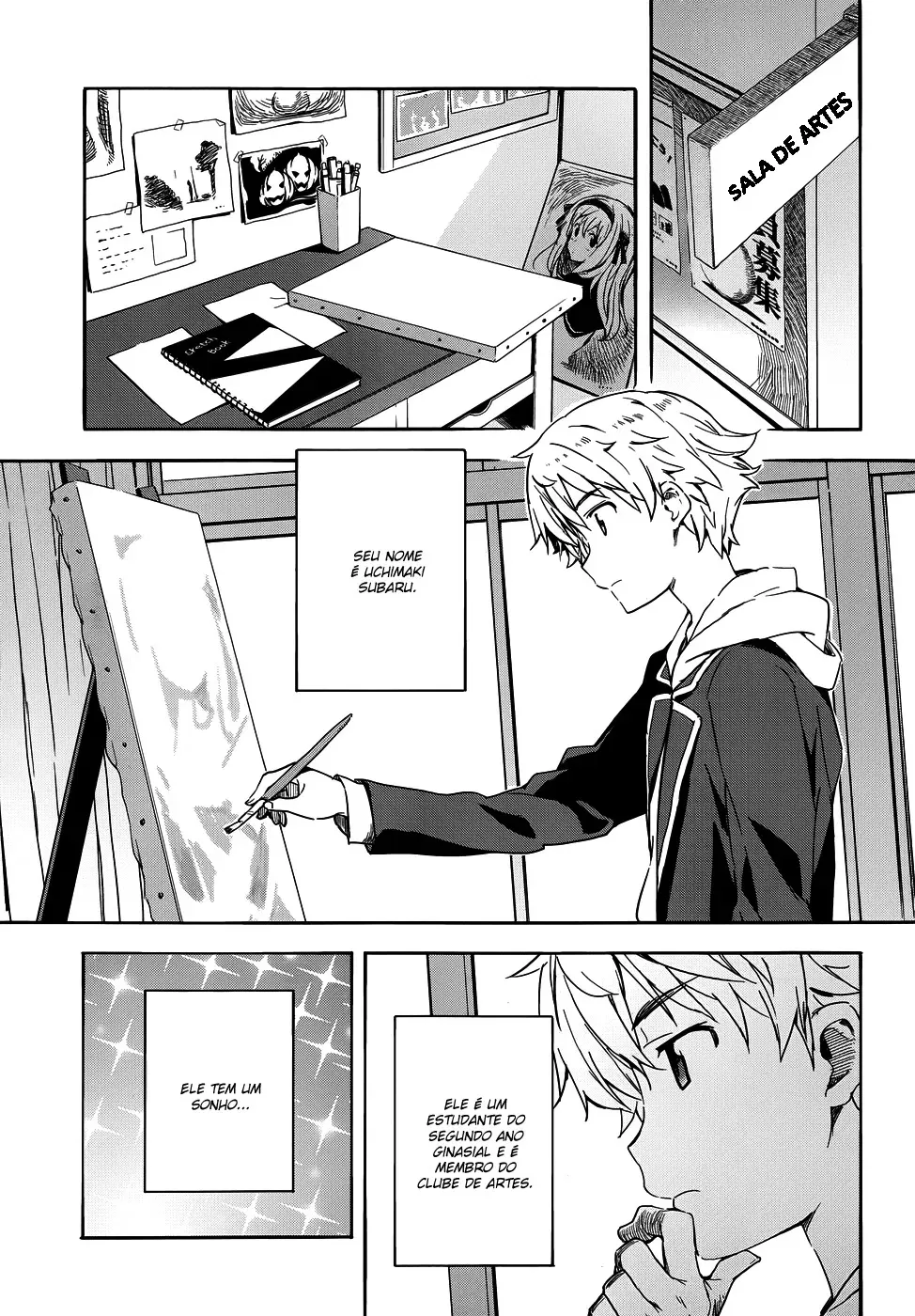 Problemas no Clube de Arte! capitulo 1 pagina 5