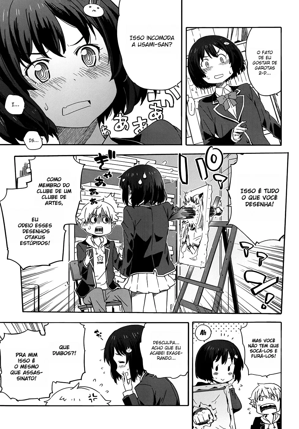 Problemas no Clube de Arte! capitulo 1 pagina 9