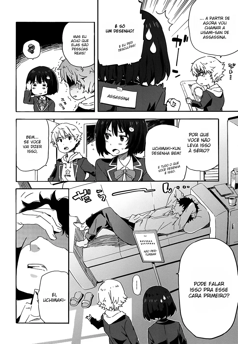 Problemas no Clube de Arte! capitulo 1 pagina 10