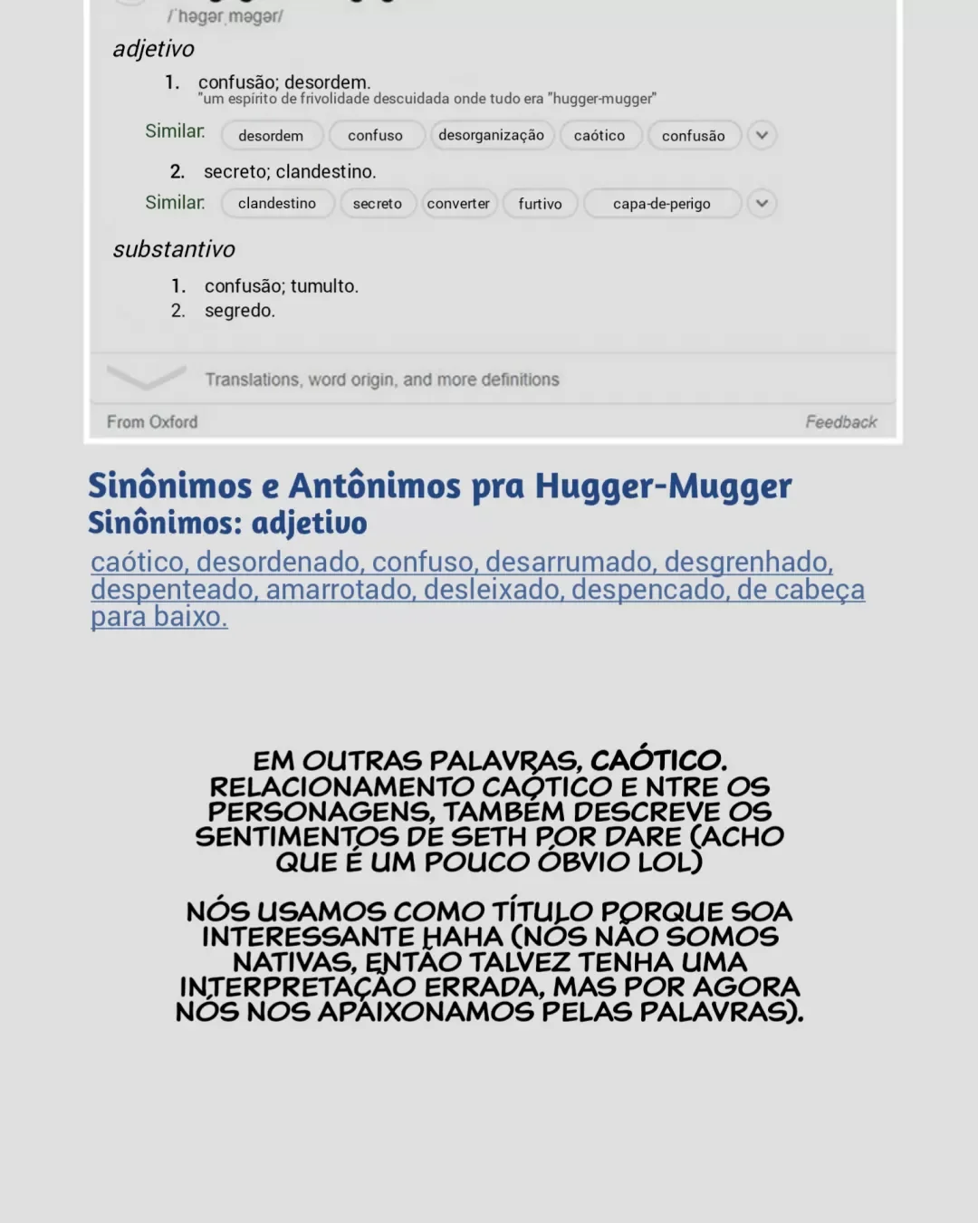 AbraÃ§os e Rivalidades capitulo 3.3 pagina 6