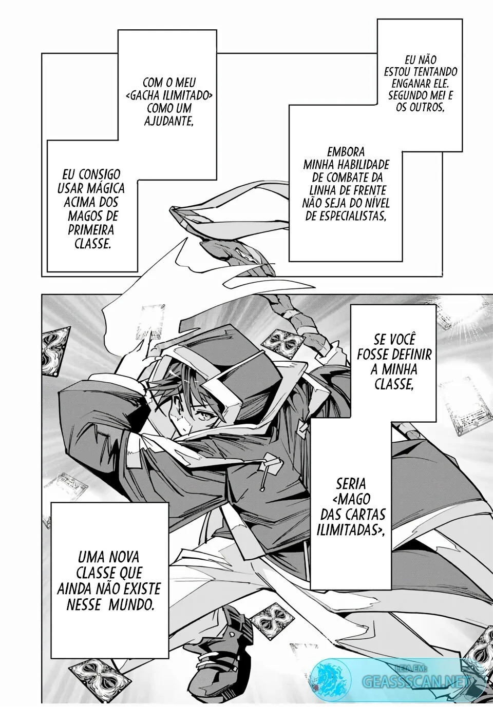 Meu Presente de Nível 9999 de Gacha Ilimitado capitulo 21 pagina 11