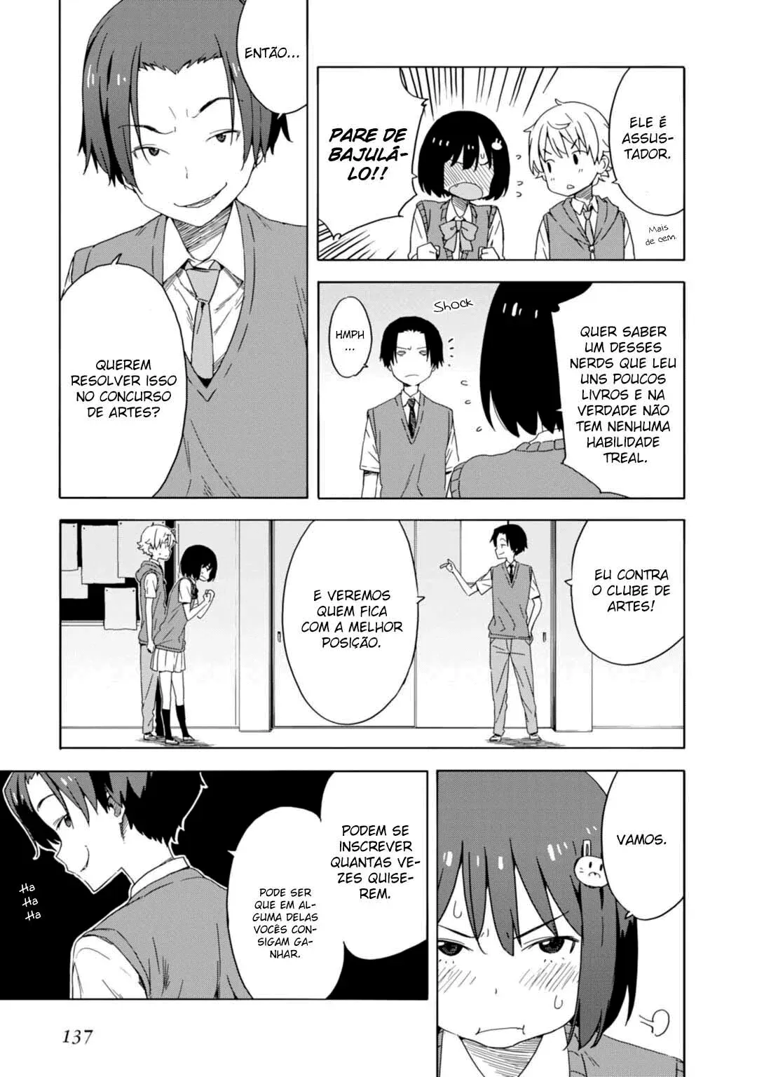Problemas no Clube de Arte! capitulo 18 pagina 17