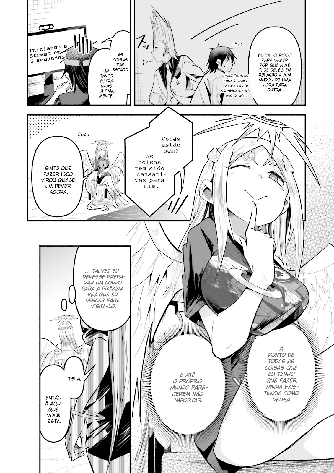Isekai de Haishin Katsudou wo Shitara Tairyou no Yandere Shinja wo Umidashite Shimatta Ken capitulo 24 pagina 17