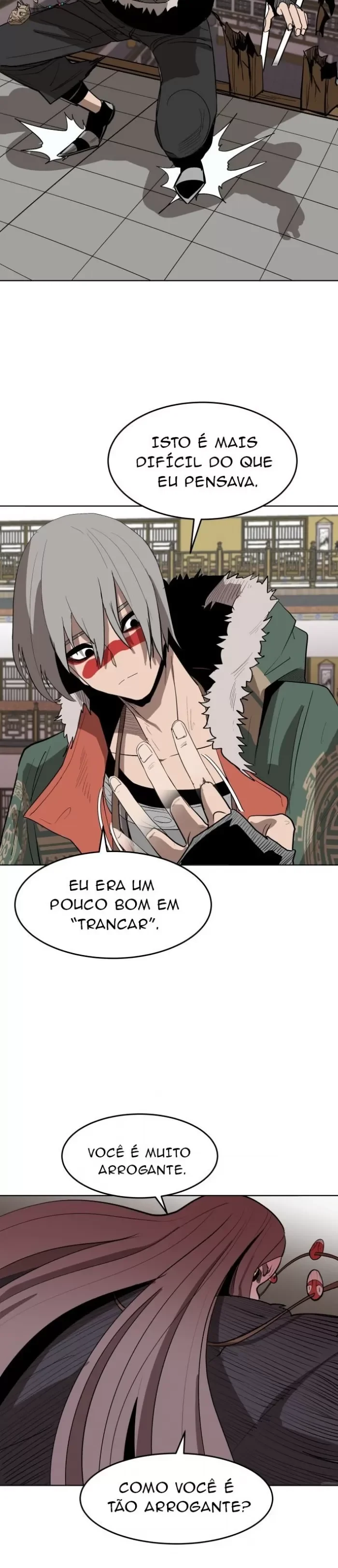 Pedra Carmesim: A VinganÃ§a do Fantasma Negro capitulo 4 pagina 18