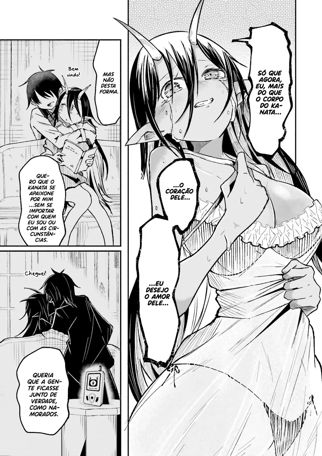 Isekai de Haishin Katsudou wo Shitara Tairyou no Yandere Shinja wo Umidashite Shimatta Ken capitulo 44 pagina 12