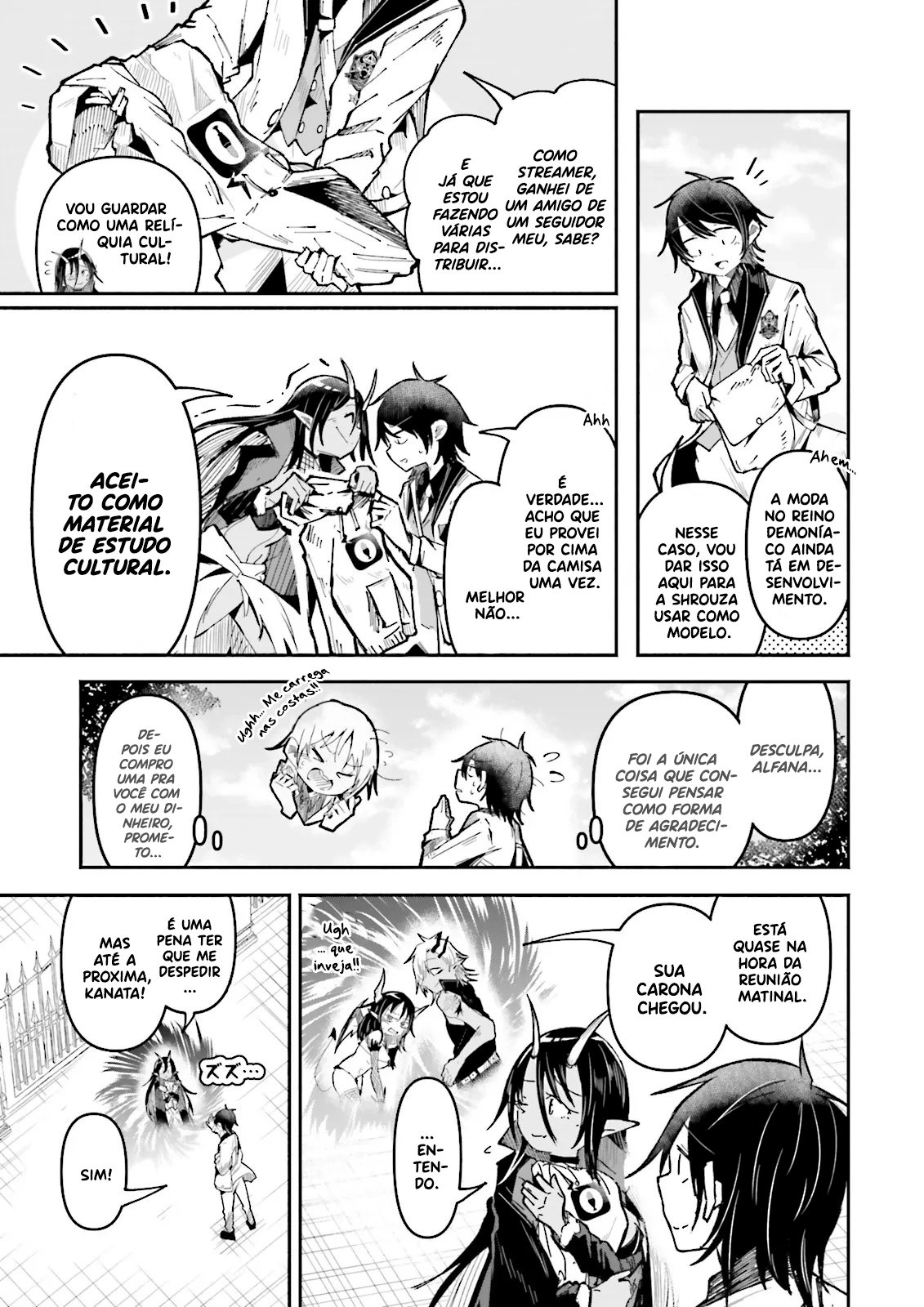 Isekai de Haishin Katsudou wo Shitara Tairyou no Yandere Shinja wo Umidashite Shimatta Ken capitulo 44 pagina 18