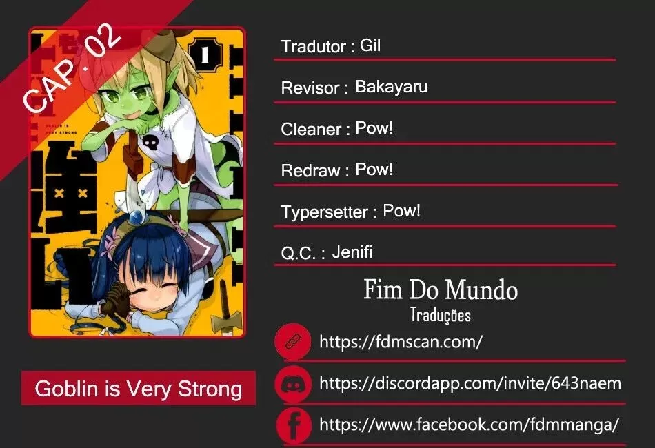 A Goblinha JÃ¡ EstÃ¡ Muito Forte capitulo 2 pagina 1